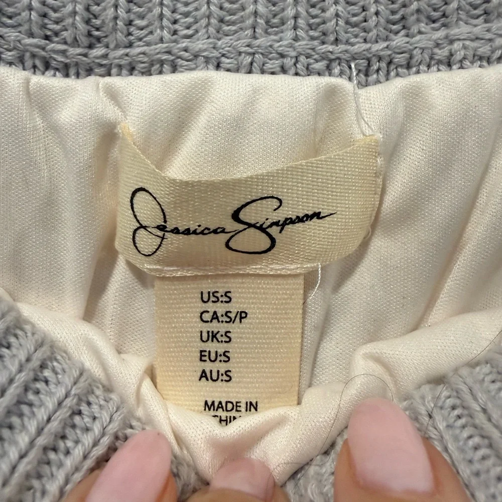 Jessica Simpson crochet set EUC size small - Picture 2 of 4